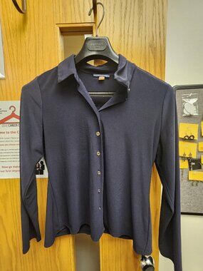 Tommy Hilfiger snap front long sleeve shirt